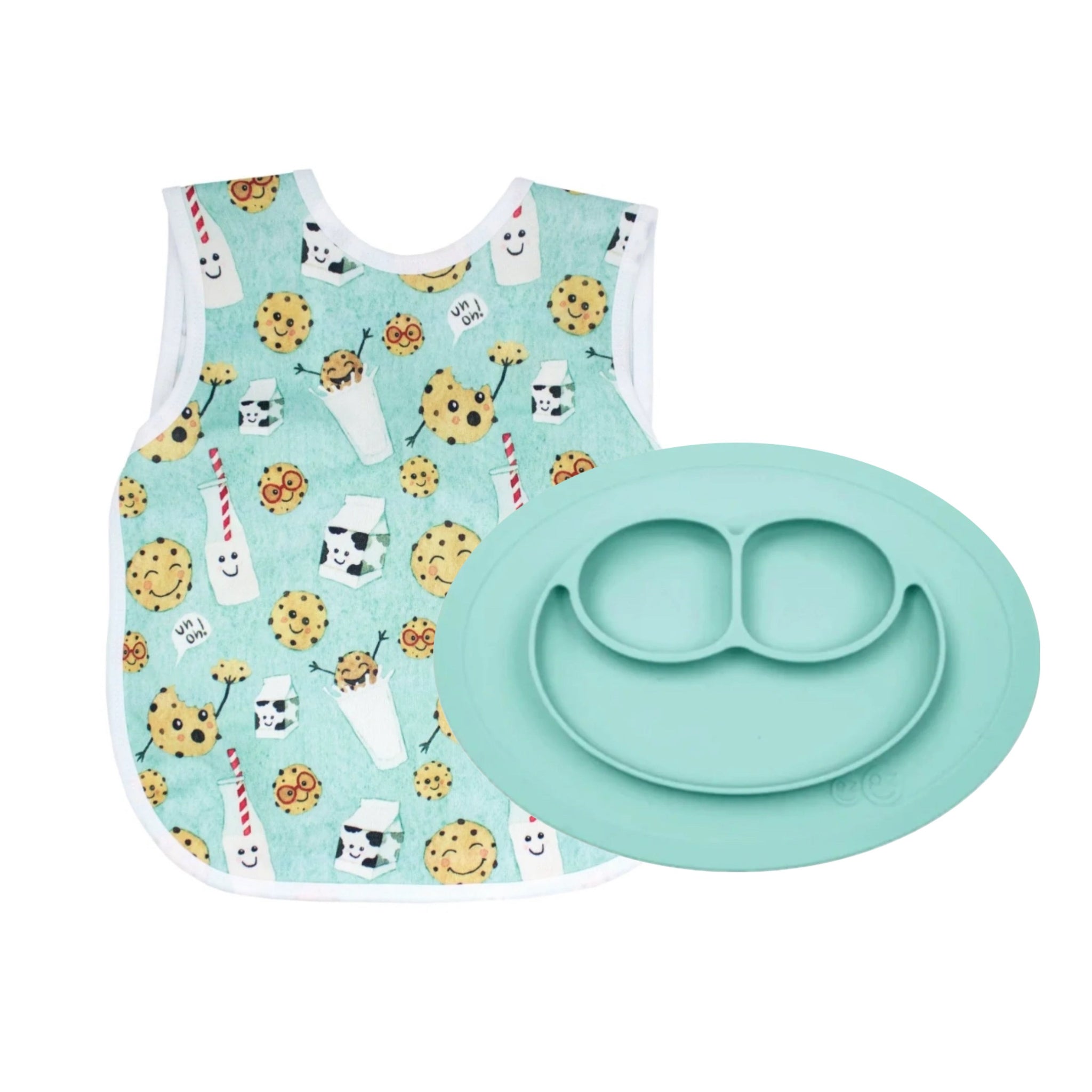 BABY JAPAN キャラクターグッズセット　b.a.p BapronBaby + ezpz Mealtime Gift Set (More Colors Available!) SALE