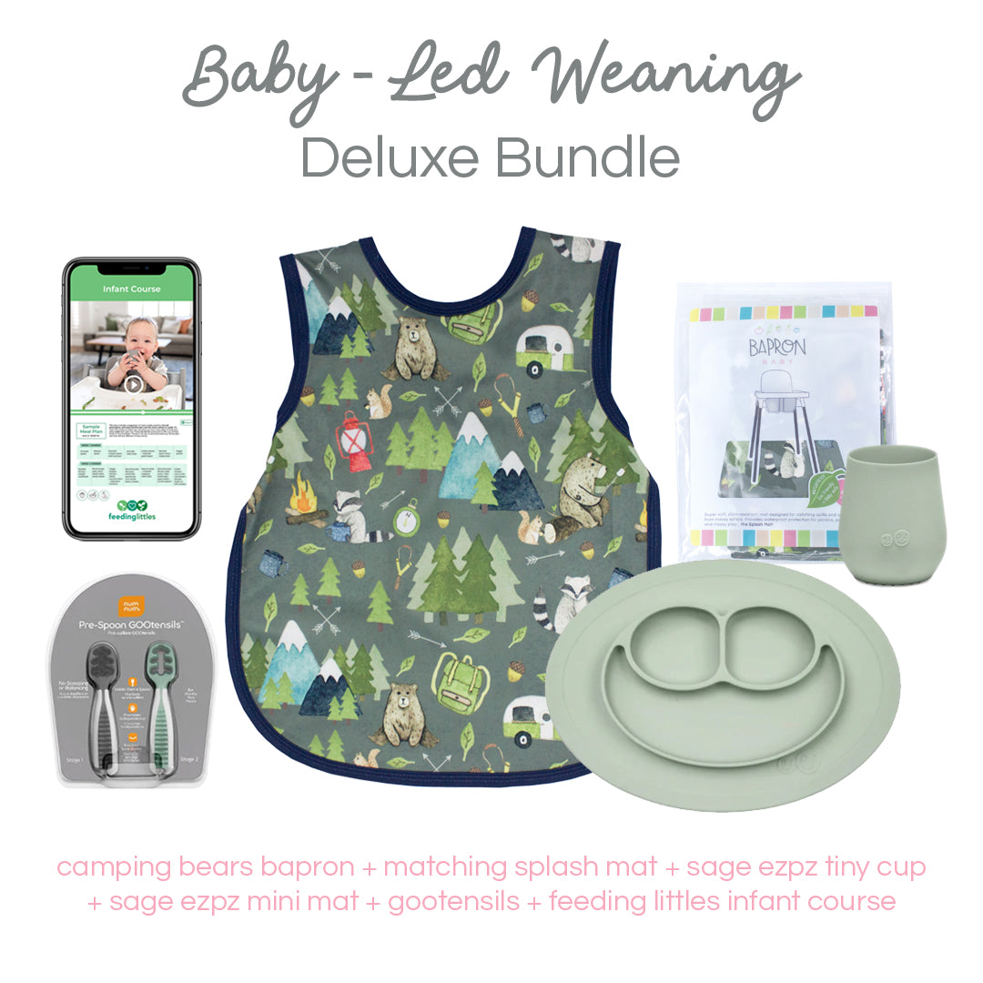 Baby-Led Weaning Deluxe Bundle – BapronBaby - Main Image