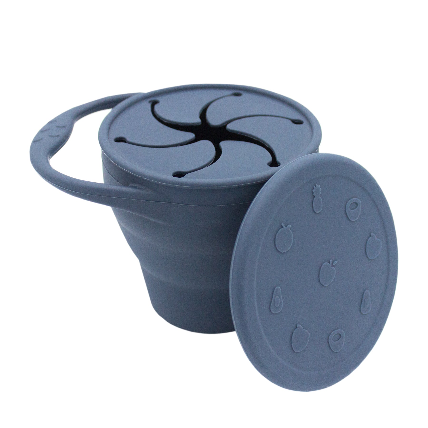Silicone Collapsible Snack Cup – BapronBaby